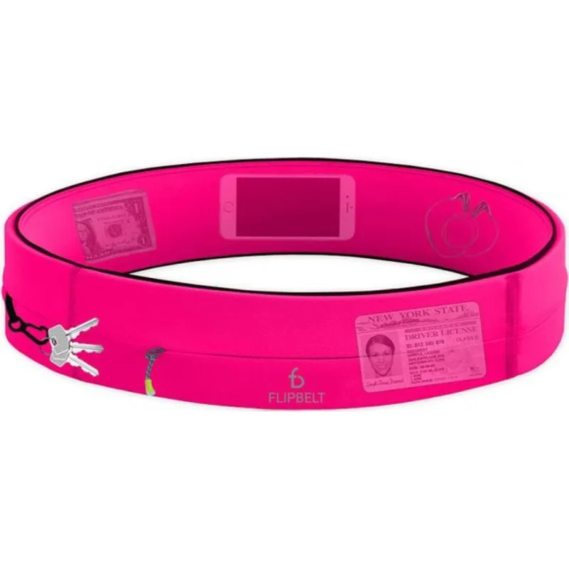 Flipbelt Zipper Edition Running Belt Pink-1